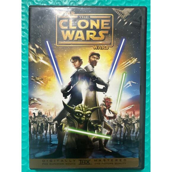 Star Wars , The Clone Wars Digitally THX Mastered. 2008 - Picture 1 of 4